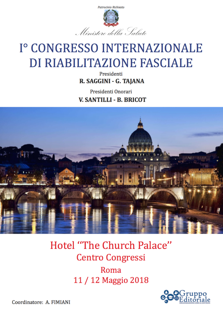I congresso internazionale di riabilitazione fasciale. Roma 11- 12 maggio 2018