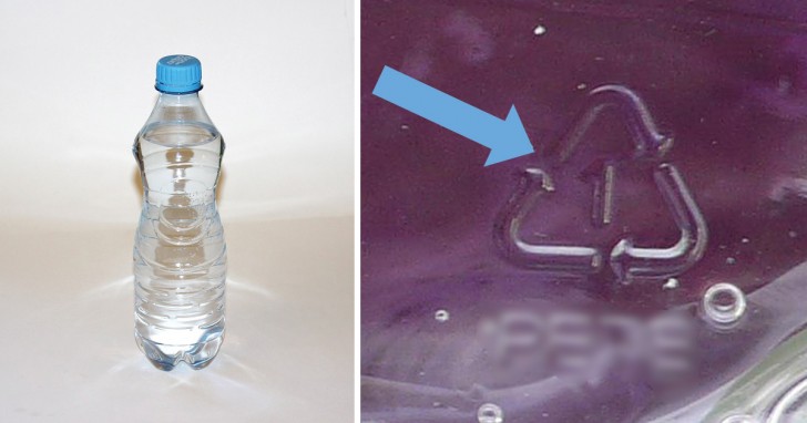 Controlla il codice di tossicità sul fondo delle bottiglie di plastica!